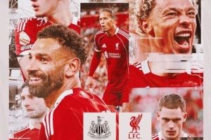 利物浦客场挑战纽卡斯尔，红军官推晒海报预热